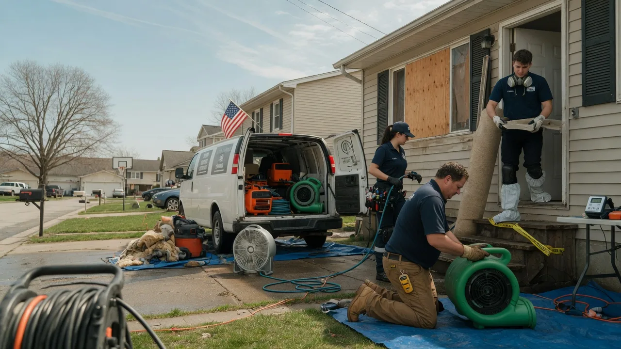 Water Damage Restoration in Tarlton, OH near me